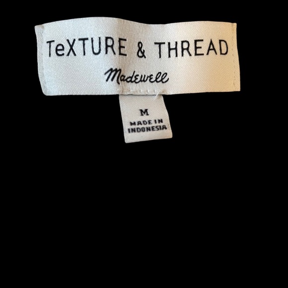 Madewell Button Top with Cap Sleeves - Picture 5 of 8